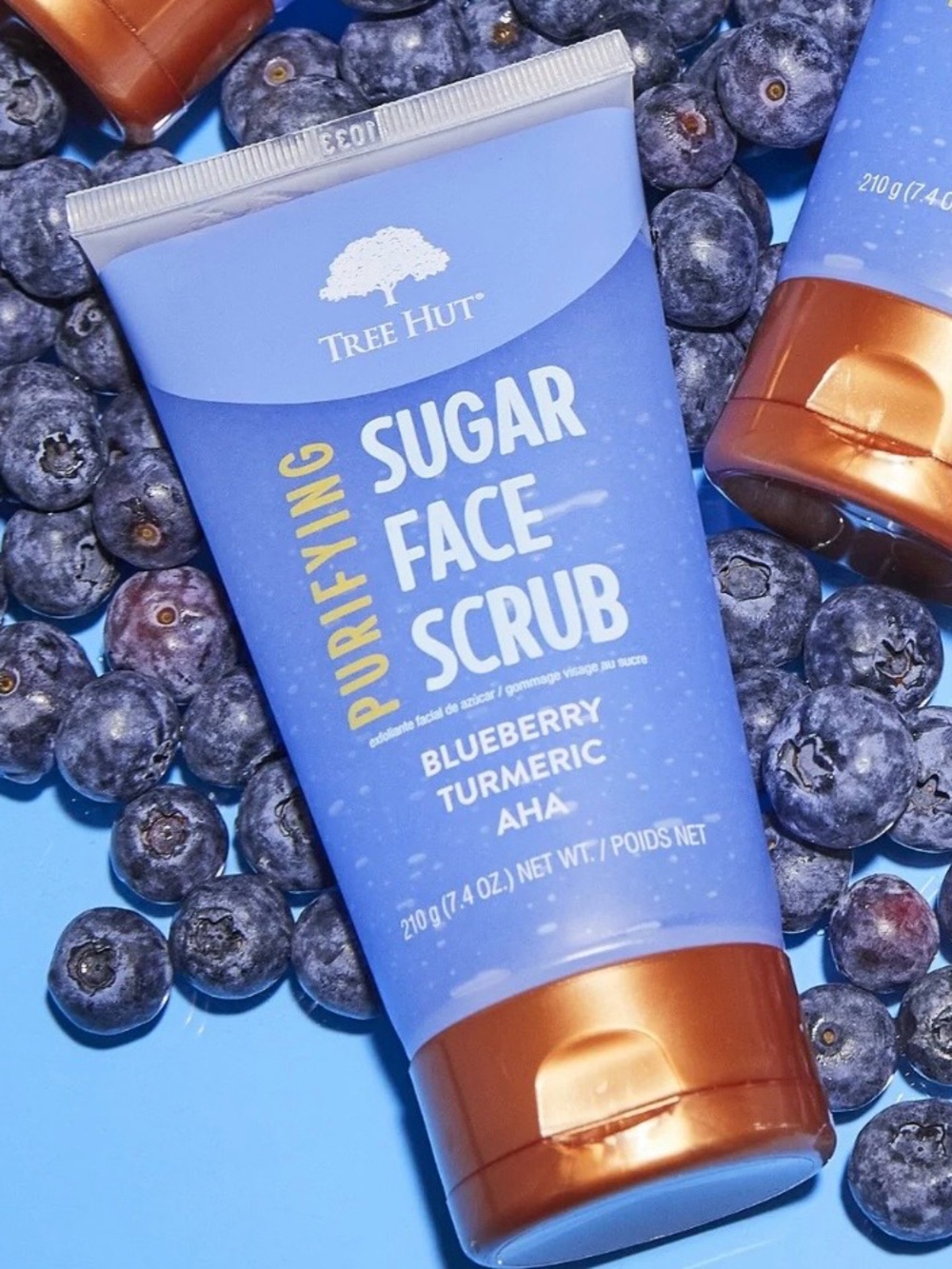 Tree Hut Blueberry Turmeric Sugar Face Scrub -DISCONTINUED -HTF